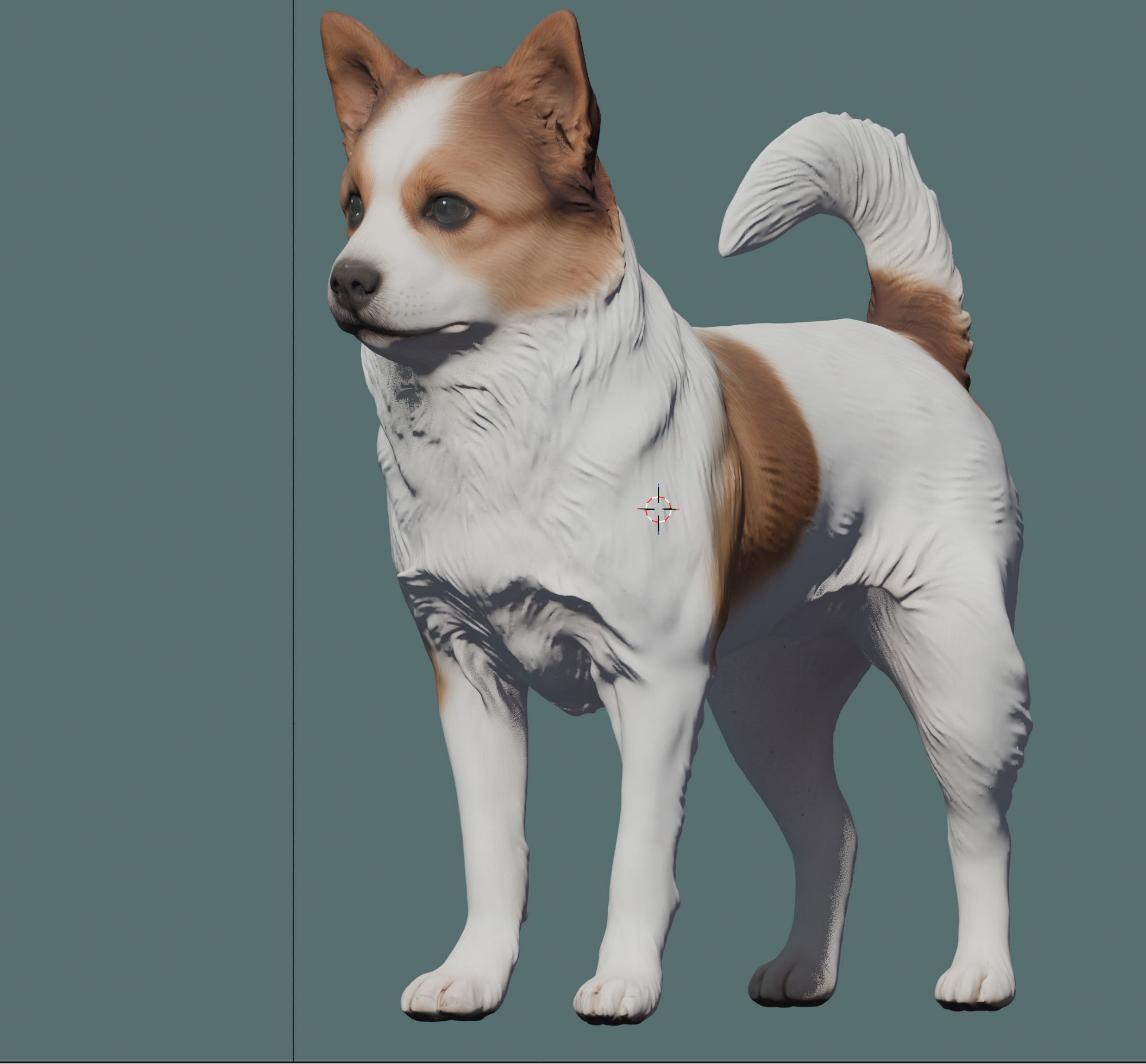 Jindol model rendered inside the app